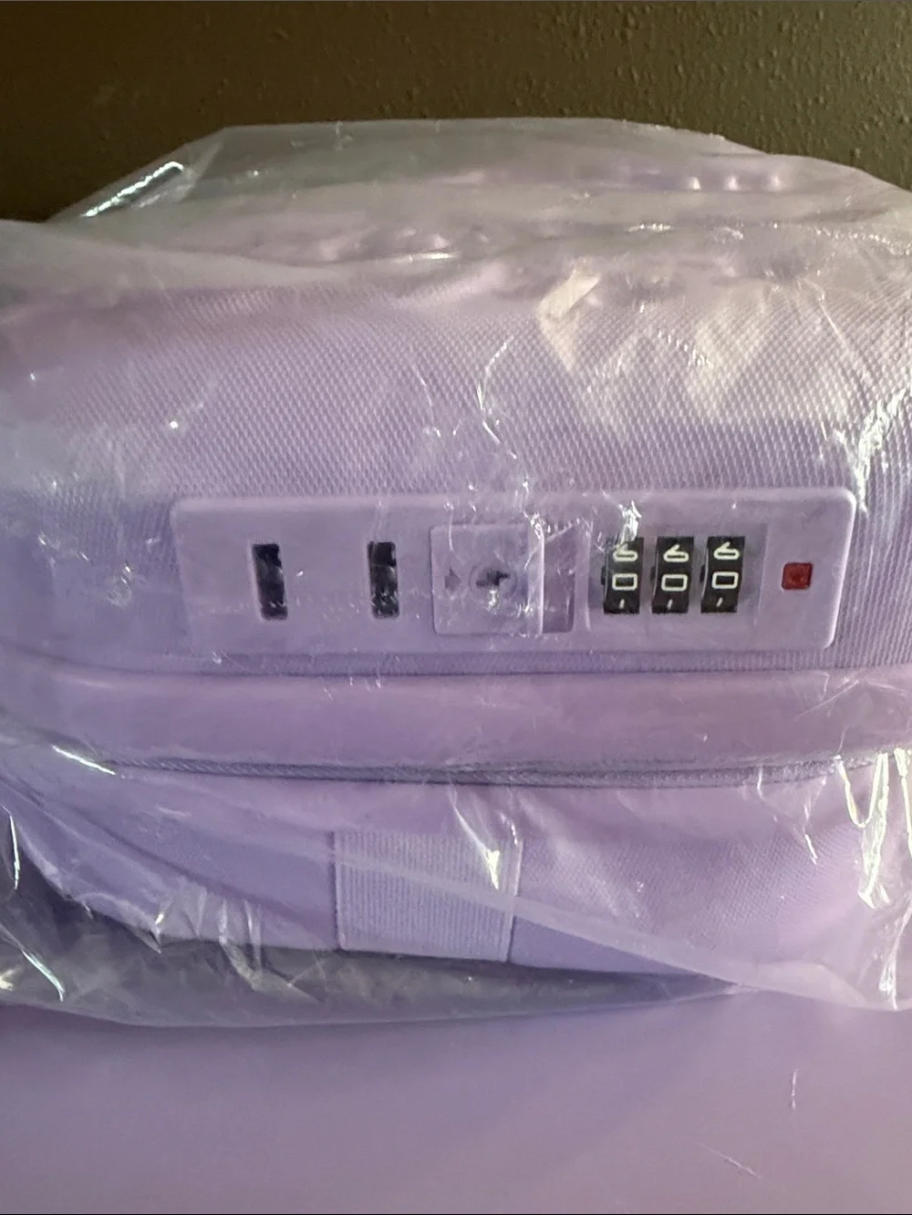 Hello Kitty Lavender Embossed Cosmetic Case